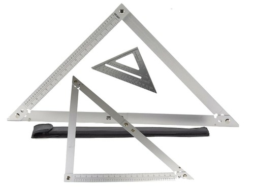 New aluminium folding square - aluminium,