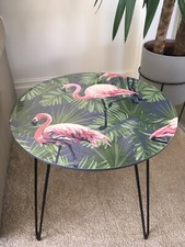 Fabulous Flamingo Side Table