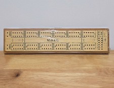 Vintage Wooden Cribbage Score