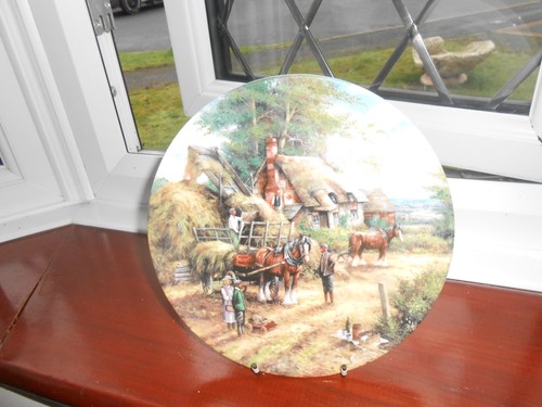 Wedgwood making the hayrick - making, by