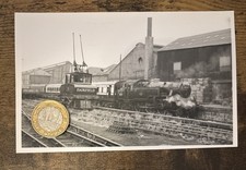 2304. SCOTLAND Govan railway Locomotive photograph