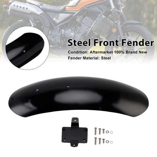 Steel front fender mudguard - front,
