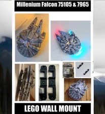 Lego millennium falcon wall - lego,