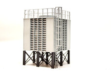 COOLING TOWER MODEL FOR STEEL FACTORIES POWER STATIONS PIPELINES - OO GAUGE 1/76