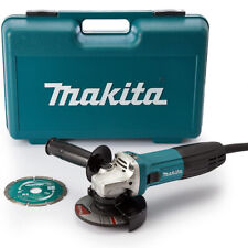 Makita GA4530RKD 115mm (4.5”) Angle Grinder With Case & Diamond Blade 240V