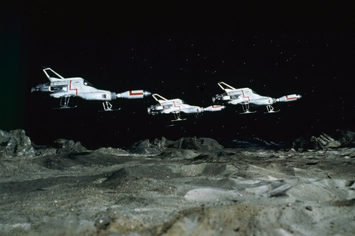 Ufo three interceptors above - ufo,