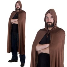 ADULT BROWN HOODED CAPE BOOK