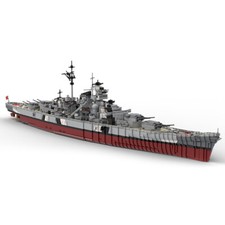 Bismarck Battleship Ship Model