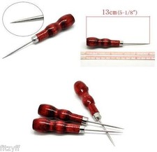 Wooden Handle Bead Beading Awl