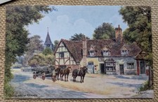 A.R Quinton Buckland Village nr Reigate, Illustrated, Surrey, J. Salmon Postcard
