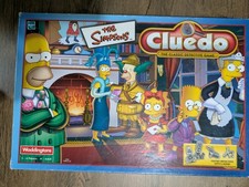 Cluedo Board Game The Simpsons