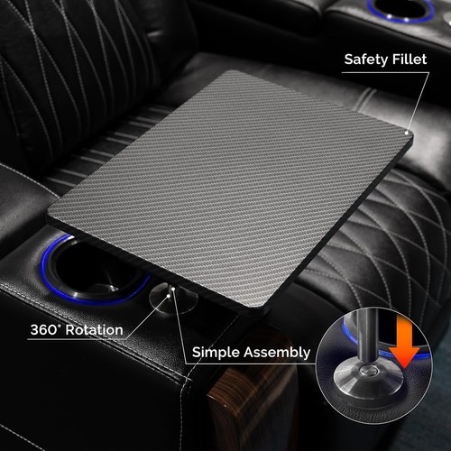 Carbon fiber finish tray table - tray,