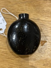 Vintage Black Glass Snuff