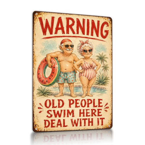 Funny pool sign - funny,