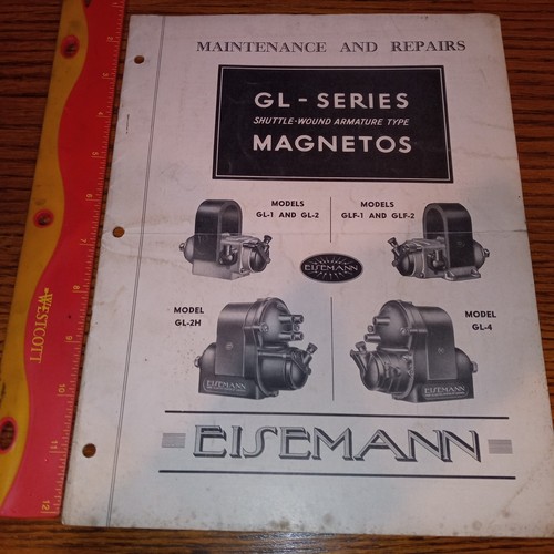 Vintage eisemann magneto - magneto, gl