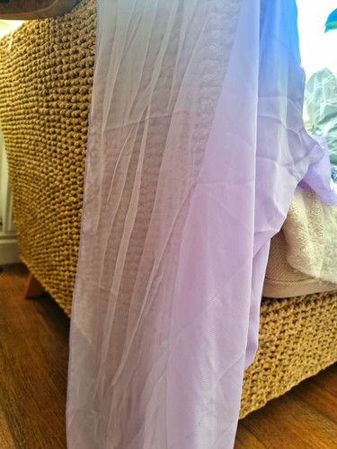 Lavender purple chiffon - lavender,