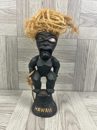 Tiki god aumakua wood - tiki,