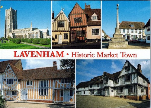 Postcard lavenham historic - postcard,