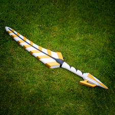 White dino sword power - white,