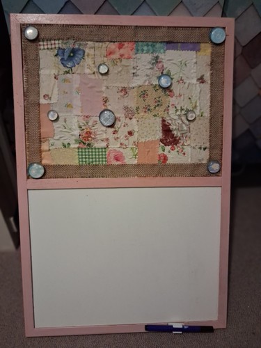 Shabby chic noticeboard and - shabby,