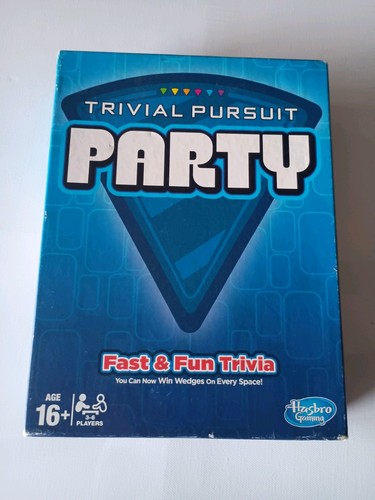 Trivial pursuit party board - trivial,