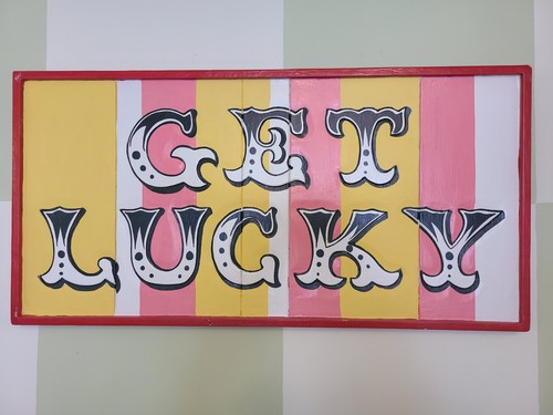 Hand made carved get lucky - hand,