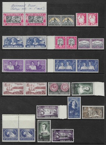 South africa 1938 sets - 1938-52,