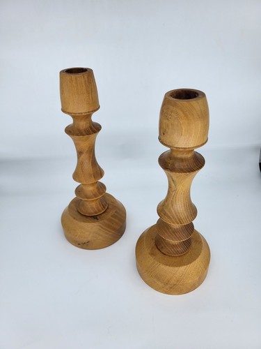 Vintage pair candlestick - of,