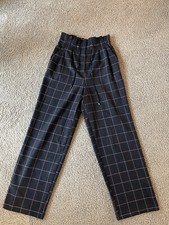 High rise women’s checkered
