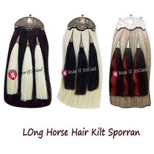 Scottish Piper Black Leather