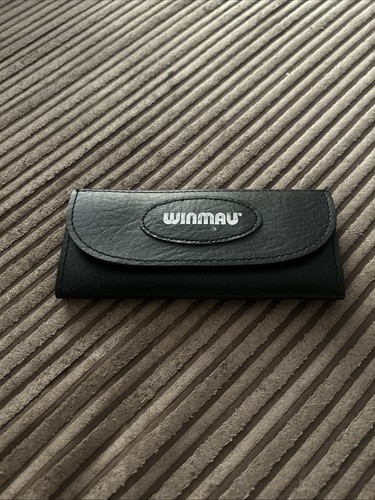 Leather wimnau darts wallet - leather,