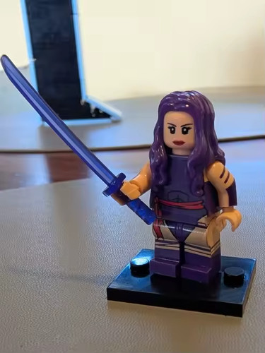 Custom lego men psylocke - custom, x-men