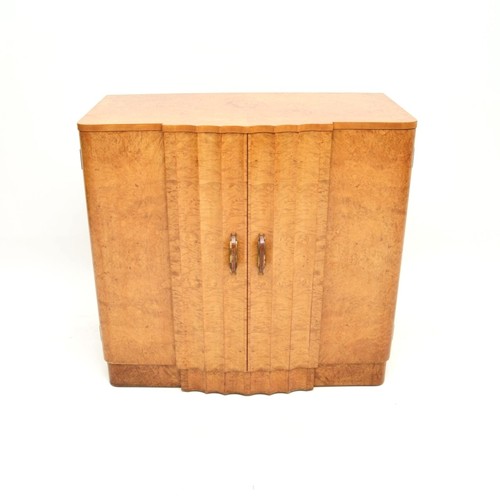 Art deco burr walnut - deco, cabinet