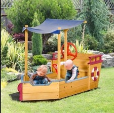 Kids Wooden Sand Pit Children