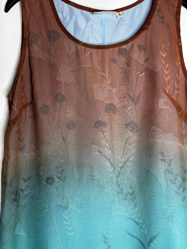 Vintage bon marche blue brown - bon,
