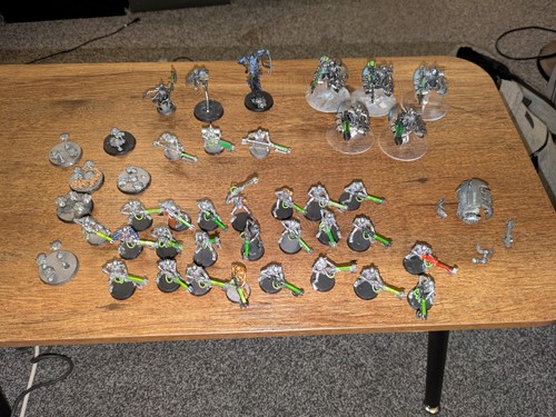 40k necron army - army,