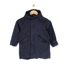 ARKET Parka Jacket Canvas Blue