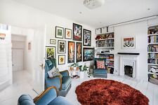 REDUCED: Danish Art Deco Banana Sofa & 3 Chairs, 1950's