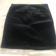 S.C & Co Womens Black Skort