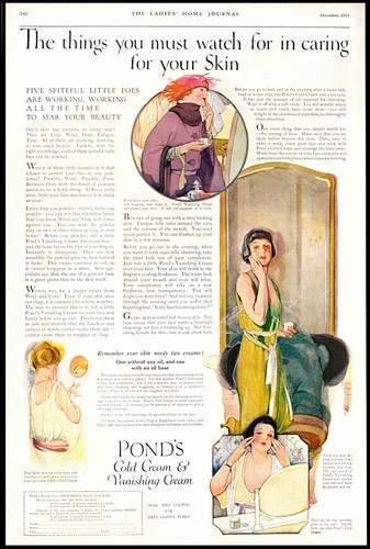 1919 flapper woman ponds - woman,