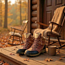 CRANE Hiking Boots Mens TenTEX Walking Outdoors Comfort SIZE UK 11  EU 45 BROWN