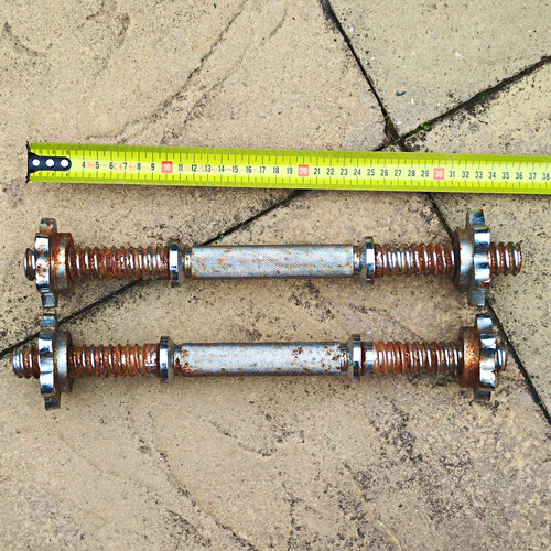 Standard metal dumbbell - standard,