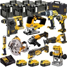 Dewalt 18V XR 10 Piece Combo
