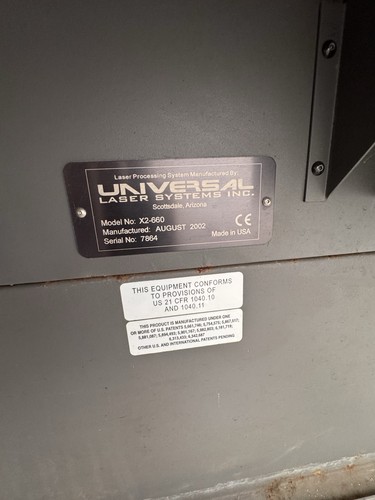 Universal laser systems inc - laser,
