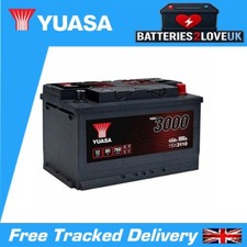 Yuasa YBX3110 SMF Battery - 12V 80Ah 760CCA - 3Yr Warranty