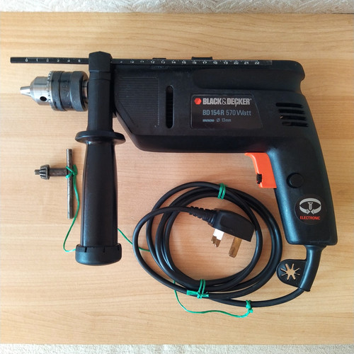 Black decker drill - &, bd154r