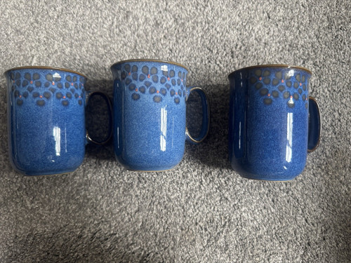 Denby reflex blue - reflex, mugs