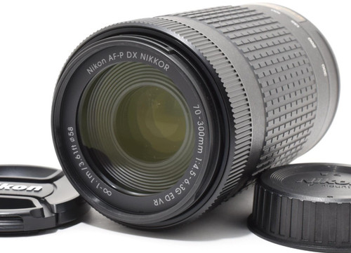 Nikon nikkor 70 300mm - af-p, dx