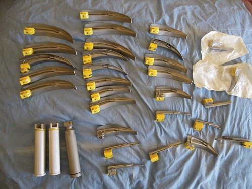 Job lot laryngoscopes - job, and