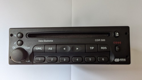 Delco electronics rds radio - gm,
